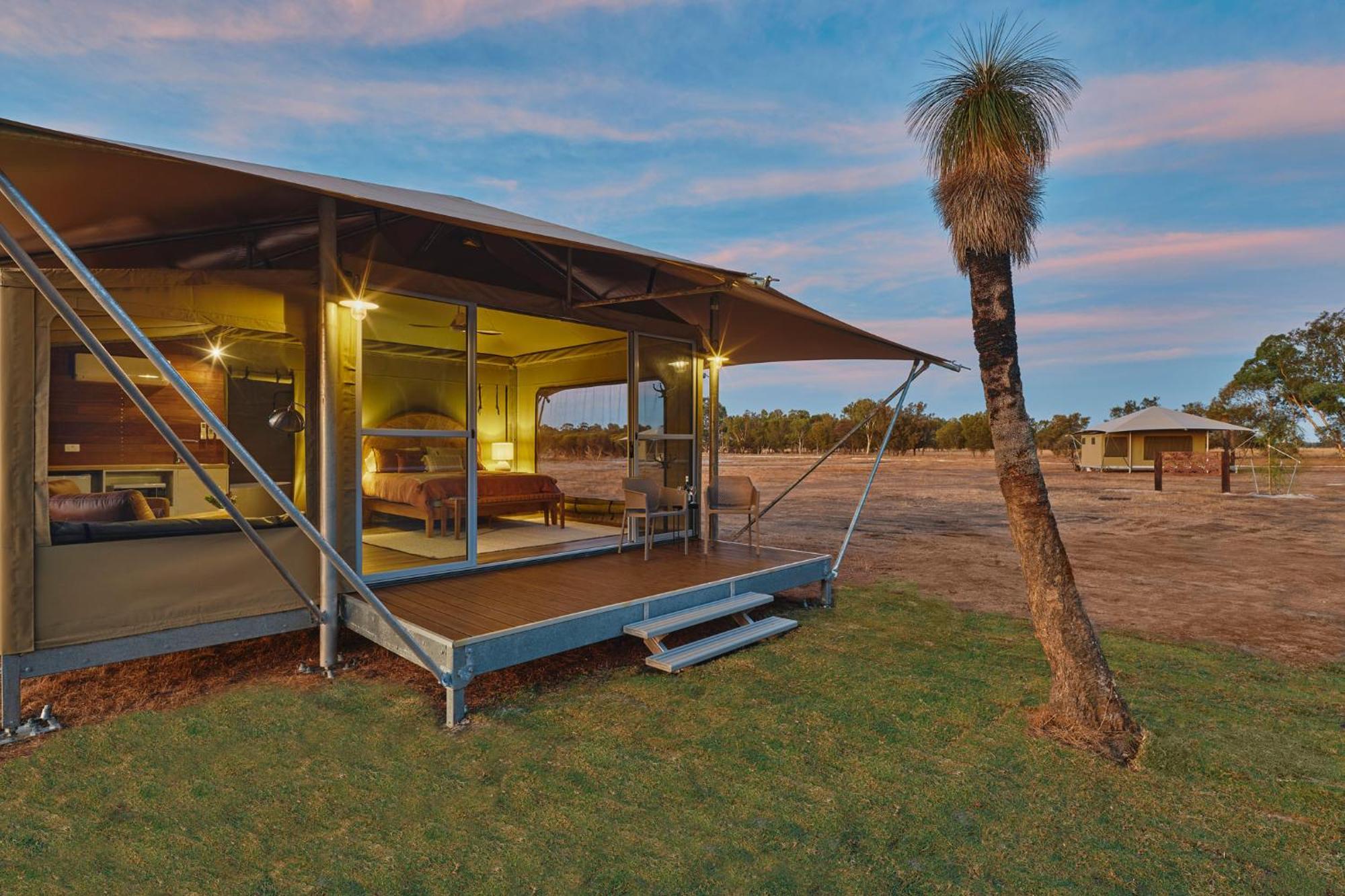 Willow Wood Glamping Retreat Broadwater Exteriör bild