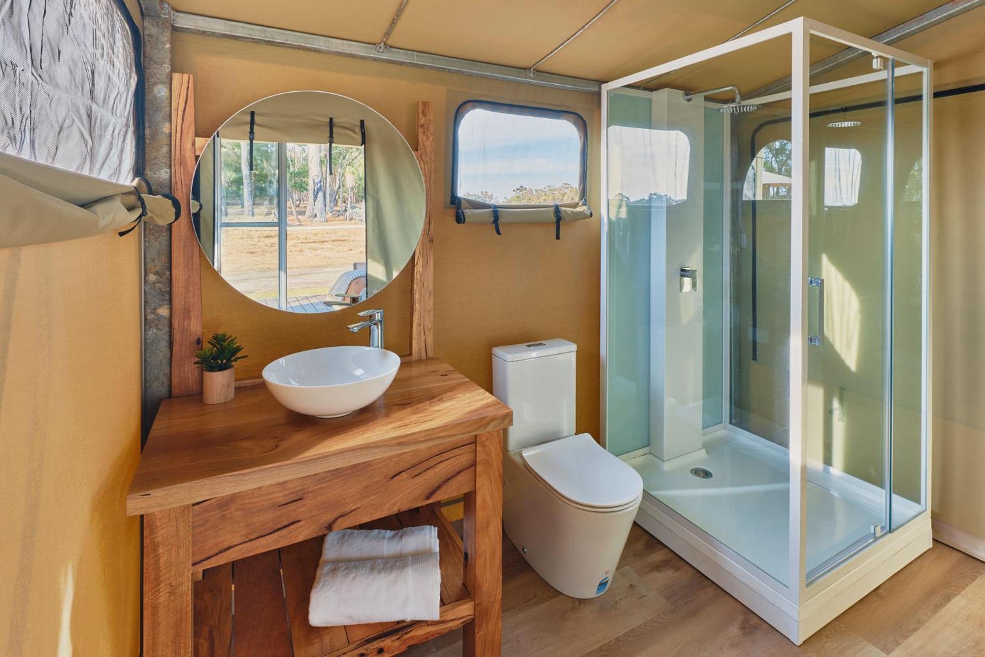 Willow Wood Glamping Retreat Broadwater Exteriör bild