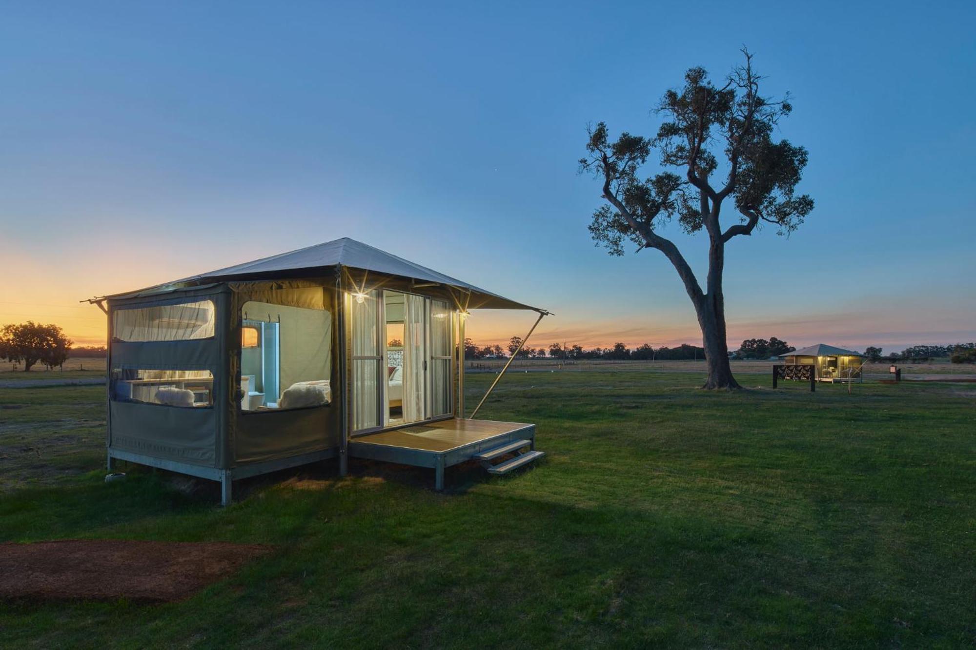 Willow Wood Glamping Retreat Broadwater Exteriör bild